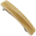 Hair Clips for Women,3.5 Inch Acetate Medium Hair Claw Clips for Women Thin Thick Curly Hair,Strong Hold No Slip Grip,French Classic Multicolor Barrettes Hair （Beige Yellow Oblong）