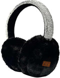 C.C Soft Winter Warm Adjustable Headband Ear Warmer Earmuffs
