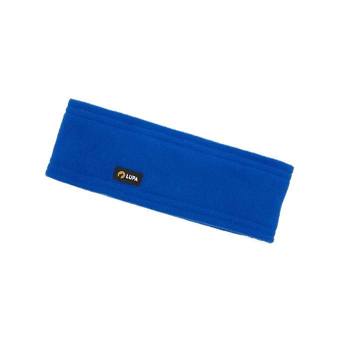 Lupa Handmade Unisex Triple-Layer Micro Fleece Headband Ear Warmer - Royal Blue