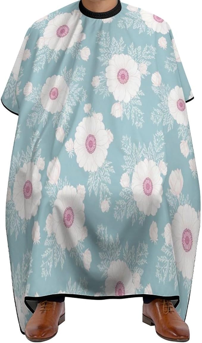 Barber Cape Waterproof Lining Anti Static Design for Salons/Home Use