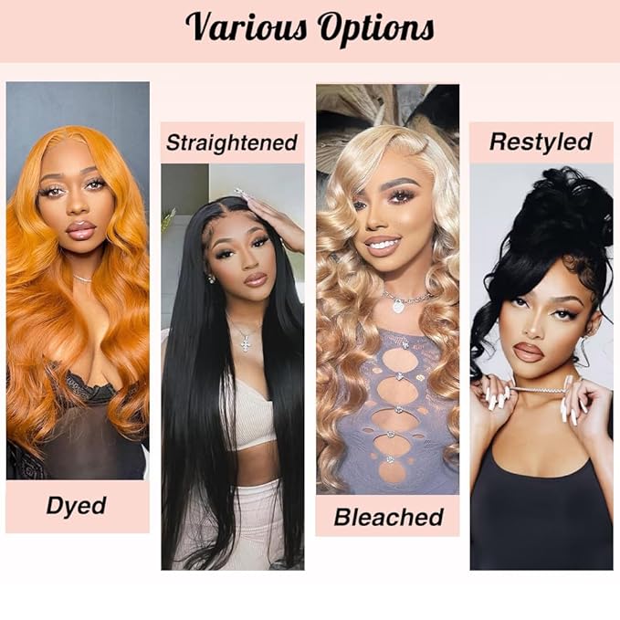 360 Lace Front Wigs Human Hair Body Wave 200% Density 26 Inch Upgraded Hidden Straps 360 HD Full Lace Wigs Human Hair With Drawstring Pre Plucked With Baby Hair for Women Natural Black