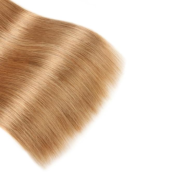 Ombre Straight Bundles Human Hair T1b427 Bundle Peruvian Virgin Remy Bundle Hair Weave 22 24 26 Inch 3 Tone Brown And Honey Blonde Bundles Hair Extensions