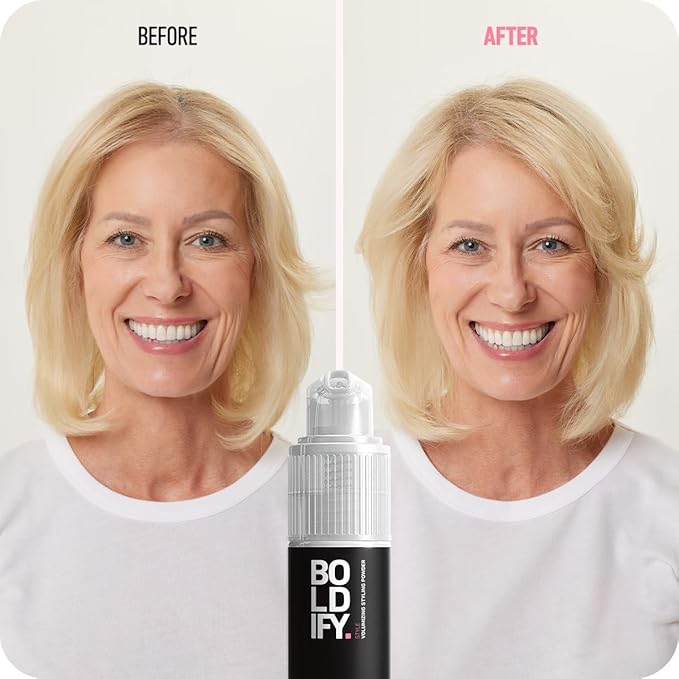 BOLDIFY Hair Texture Powder and Volumizer - Styling for Thinning Hair - Volumizing Powder for Women & Men - Travel Size