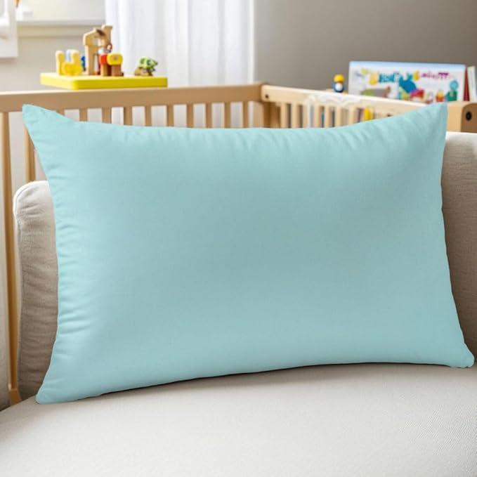 Silky Smooth Satin Zipper Bed Pillowcases Cooling,Anti-Frizz,and Gental on Skin Pack of 2 (Aqua Green, Standard (20x26))