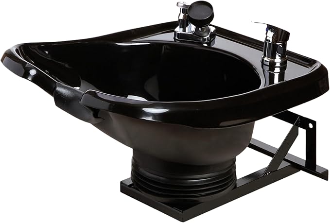 Wall-Mounted, Tilting, ABS Plastic, Shampoo Bowl TLC-B13-WT