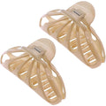 Camila Paris CP3054 2PK French Hair Clip for Women With Thick, Long, Curly, Wavy Hair - Girls Claw Clips Fashion Styling Accessories, Strong Hold No Slip Grip, Made in France