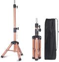 Smilco Mannequin Head Stand,Adjustable Wig Stand Tripod,Heavy Duty Wig Head Stand for Cosmetology Hairdressing Training
