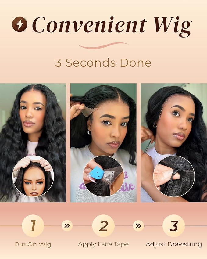 Arabella 13x6 Deep Curly Human Hair Wig 210% Density Curly Wigs Human Hair 100% Glueless Lace Front Wig 12a Pre Plucked Bleached Pre-Cut Wigs (24inch,13x6 deep curly wig)