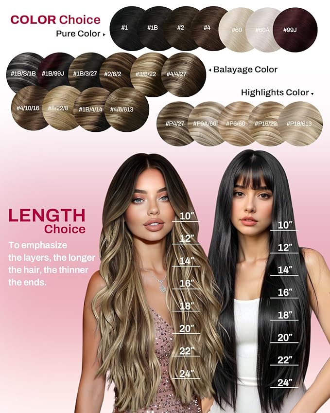 Moresoo Seamless Clip in Hair Extensions Human Hair Balayage PU Real Hair Extensions Clip in Human Hair Ombre Black to Brown Mix Caramel Blonde Full Head 7pcs 120g 18Inch