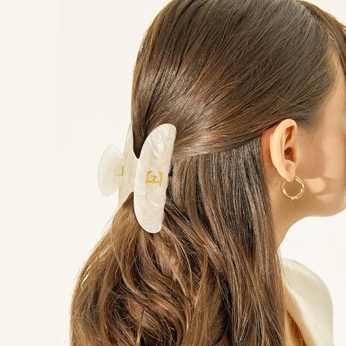 Teen Girl Gifts Trendy Stuff | Letter Cute Hair Clips for Girls,16 17 18 Year Old Girl Birthday Gifts,Hair Claw Accessories for Girls - Gold,Z