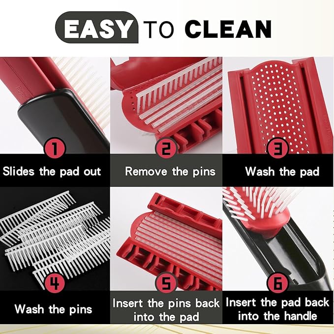 Curly Hair Brush for Women Men Curl Defining Hairbrush Small Mini Detangler Edge Combs Barber Styling Tools Travel Accessories Cruise Ship Essential 2028 Beach Vacation Must Have Gift