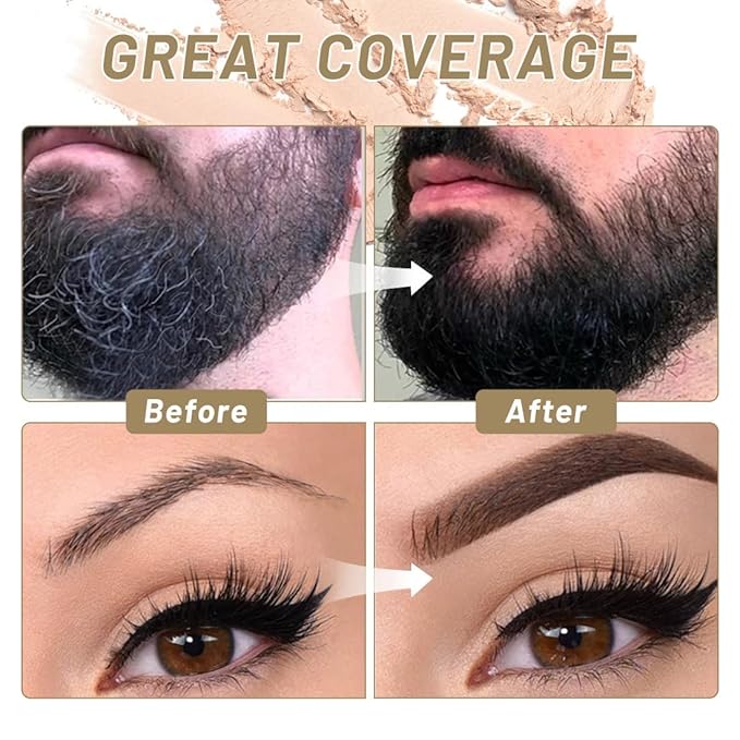 SOVONCARE Hairline Powder - Root Touch Up & Gray Hair Concealer for Men and Women, Instantly Covers Thinning Hair and Bald Spots, Natural-Looking Coverage Light Blonde