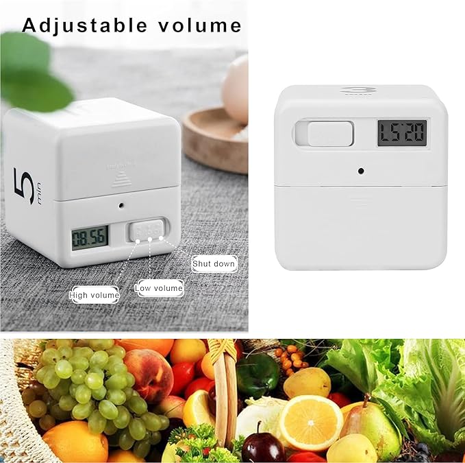 Pilipane Professional Beauty Salon Flip Timer Time Management Block Timer Countdown Reminder for Learning Hair Color Processing, Kitchen Timer, Cooking, Baking (1 3 5 10Minter), Kitchen Timer, Prof