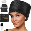 Hair Steamer for Deep Conditioning: Upgraded Heat Cap with 118” Power Cord 10-Level Fast Heating 3 Time Settings for Natural Hair Portable Thermal Steam Cap for Home Hair Treatment