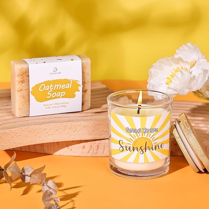 Gift Baskets for Women, Unique Birthday Gifts for Women,Get Well Soon Gift Basket,Christmas Gifts, Care Package Sending Sunshine Box Thinking of You for Mom Wife Sister Best Friends Teen Girls