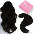 YoungSee Micro Loop Hair Extensions Real Human Hair Dark Brown Micro Bead Hair Extensions Dark Brown Bead Extension Human Hair 20In Pre Bonded Hair Extension 50s 50g Invisible Microring Hair Extension