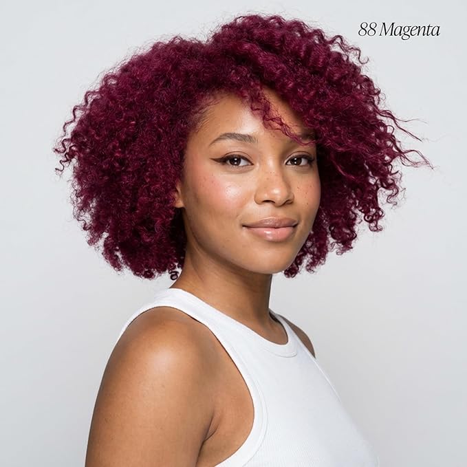 Adore Semi Permanent Hair Color (088 Magenta) | Vegan & Cruelty-Free Pink Hair Dye | No Ammonia, No Peroxide, No Alcohol | 4 Fl Oz Each (Pack of 2)