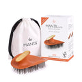 Manta Curls Anti-Breakage Hairbrush – Detangling Brush for Curly & Afro Hair, Gentle Wet & Dry Hairbrush for Women, Orange