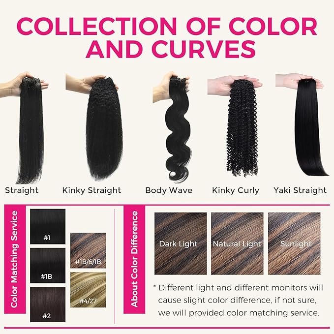 Lashey Clip in Hair Extensions Real Human Hair 7pcs 120g Straight Natural Black Mixed Chestnut Brown Hair Extensions Clip ins for Black Women 16 Inch