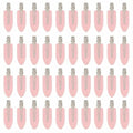No Crease Hair Clips Makeup Pin Curl Clip Bulk 40Pcs Multicolor No Bend Dent Bang Creaseless Hair Clips for Makeup Application Bangs Hairpin Setting Pins Clip for Women Styling (M.Pink)