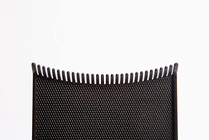 Authentic Cooboard Balayage Board with Teeth | Original Highlighting Paddle from The Maker of Cooboard Hair Highlighting Kit | Easy to Clean, Sturdy, Lightweight (Black)
