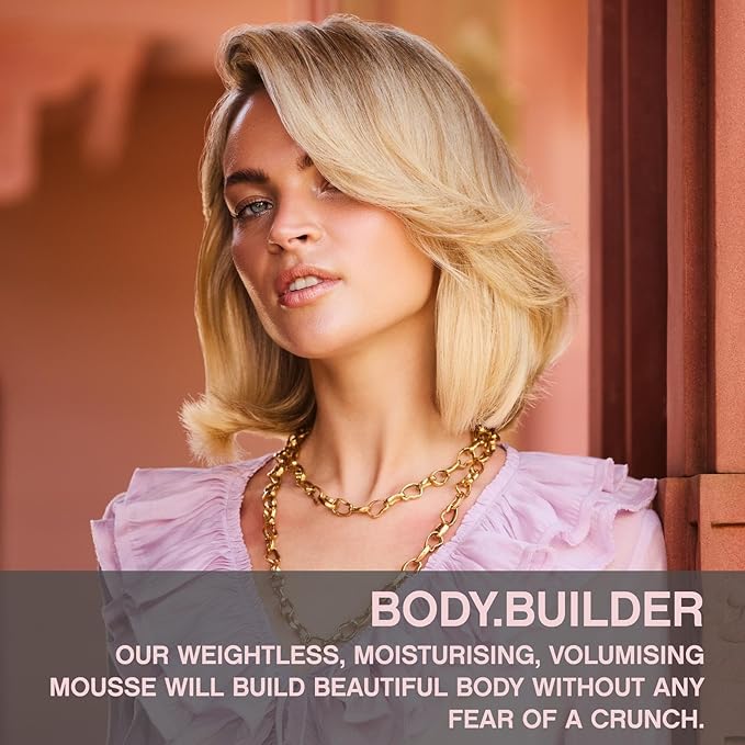 KEVIN.MURPHY BODY.BUILDER - Hair Volumising Mousse - For All Hair Types - Weightless & Sulphate-Free Hair Mousse - Hair Care Treatment - With Tangerine Peel Oil - 100 mL / 3 fl oz