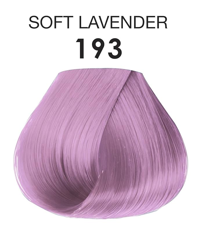 Adore Semi Permanent Hair Color (193 Soft Lavender) | Vegan & Cruelty-Free Purple Hair Dye | No Ammonia, No Peroxide, No Alcohol | 4 Fl Oz Each (Pack of 2)