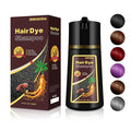 Dark Brown 3 in 1 Hair Dye Shampoo for Gray Hair, Instant Natural Hair Color Shampoo, Gifts for Men Women 500ML