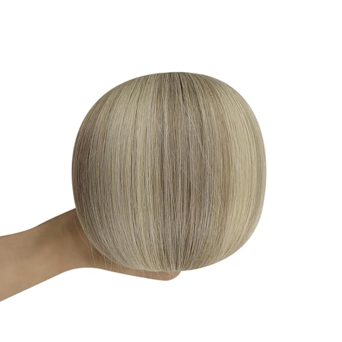 Full Shine Ombre Injected Tape in Hair Extensions Human Hair Blonde and Brown Balayage Machine Remy Extensions 22Inch Seamless Injection Virgin Tape ins Human Hair Extensions 25Gram 10Pcs