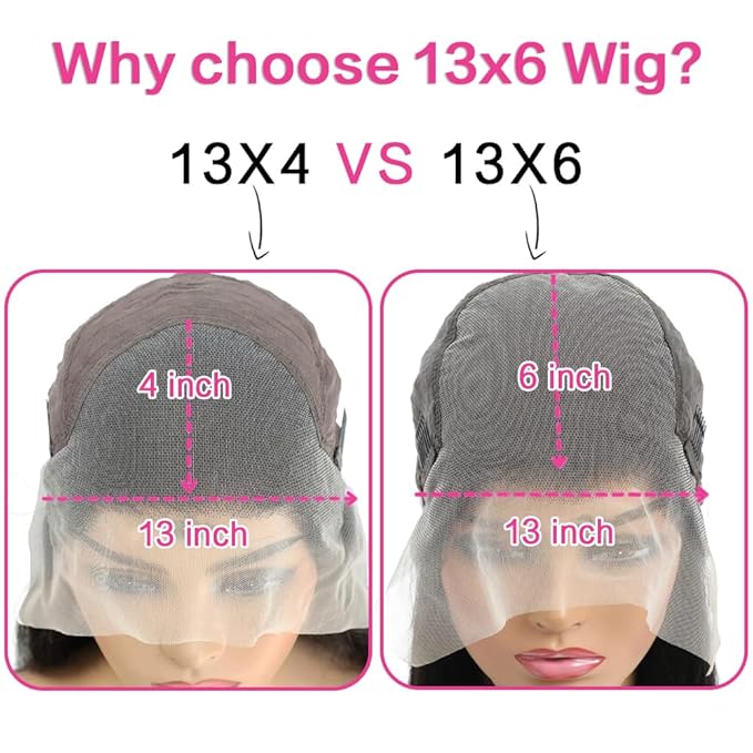 abbildung 28inch Chocolate Brown Lace Front Wig Human Hair 13x6 HD Transparent Body Wave Lace Front Wigs Human Hair Pre Plucked Glueless Frontal Brown Wig Human Hair 180% Density #4
