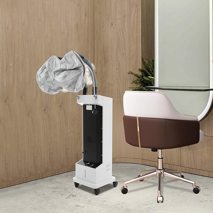 650W Hair Steamer Machine, Professional Hair Color Processor w/ 5 Specialized Modes, Adjustable Multifunctional Treatment-Heated Micro Mist Steamer for Home Salon Spa