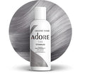 Adore Semi Permanent Hair Color (155 Titanium) | Vegan & Cruelty-Free Gray Hair Dye | No Ammonia, No Peroxide, No Alcohol | 4 Fl Oz (Pack of 1)