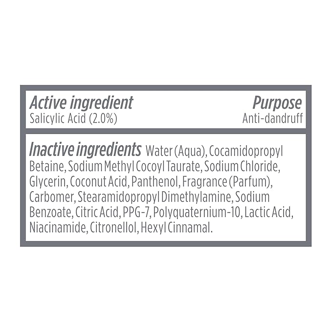 Dove Derma Scalp Shampoo 1 ct Dandruff Relief for Boosting Resilience & Removing Flakes, with Salicylic Acid, 16 oz