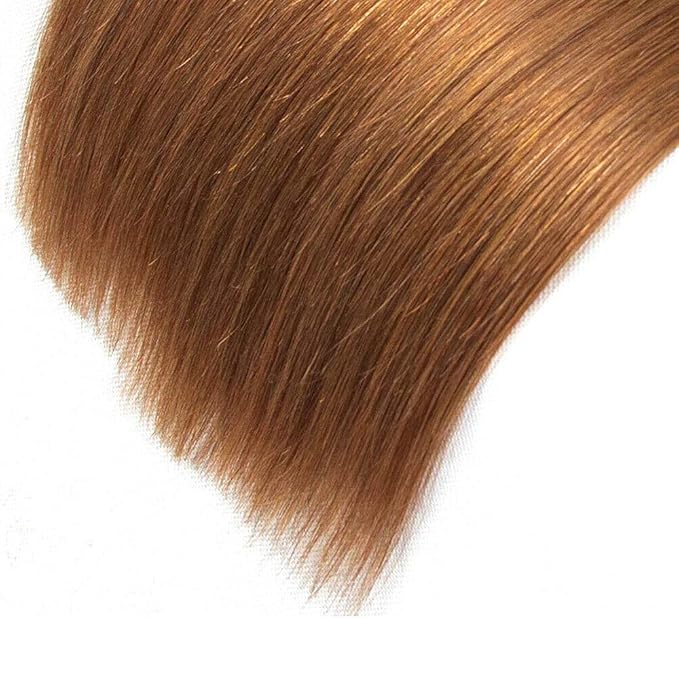 1B30 Bundles Human Hair Ombre Brown Body Wave Bundle Virgin Remy Hair 3 Bundles 24 26 28 Inch Niegmeag Double Weft Soft and Silky 2 Tone Black and Light Brown Bundle 300g