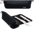 Aerotrunk Hair Tools Organizer - Hot Hair Tools Travel Bag with Heat Resistant Mat, Large Capacity Pouch for Flat Irons, Curling Wands, Hair Dryers - Black