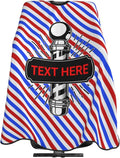 Custom Barber Cape for Men Personalized Professional Hair Cutting Cape with Text for Home Salon Barbershop