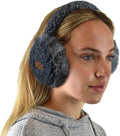 C.C Soft Winter Warm Adjustable Headband Ear Warmer Earmuffs