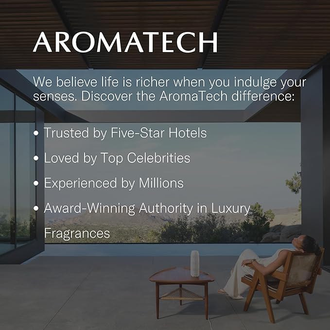 Aromatech Fresh Linen Aroma Essential Oil Blend: Hotel Inspired Aromatherapy with for Ultrasonic Diffusers & Nebulizers - 16.9 fl oz, 500 mL