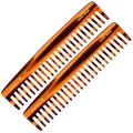 Giorgio G47 Wide Tooth Detangling Hair Comb for Thick Curly Wavy Hair. Long Detangler Comb For Wet and Dry Hair. Handmade, Extra Wide Tooth Comb Saw-Cut, Hand Polished