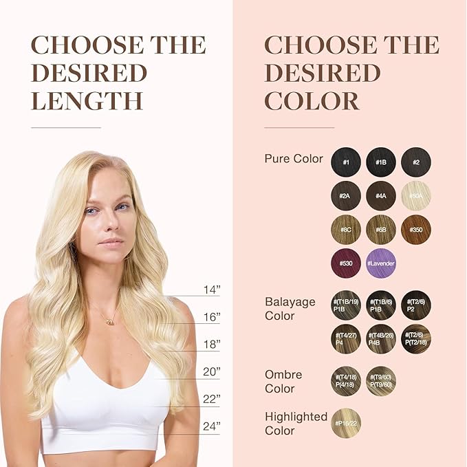 GOO GOO Clip in Hair Extensions Real Human Hair, Remy Human Hair Extensions Clip ins for Women, Natural Human Hair, 14inch 120g 7Pcs, #1000