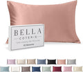 Bella Coterie Luxury Silk Pillowcase for Hair and Skin | 30 Momme | 100% Pure 6A Mulberry Silk | Super Soft | Perfectly Plush [Queen, Dusty Rose]