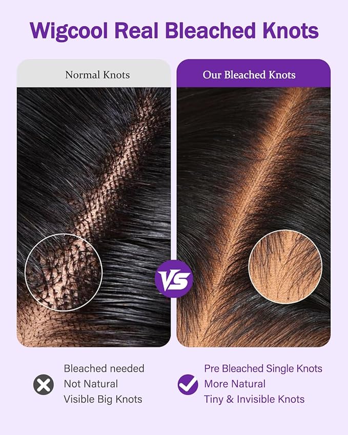 9x6 SKINLIKE Real HD Lace Closure Wig, Water Wave 180% Density 0.10mm Ultra-thin Swiss Lace Pre-plucked Bleached Small Knots With Baby Hair Glueless Wigs Human Hair Wigs 22 Inch