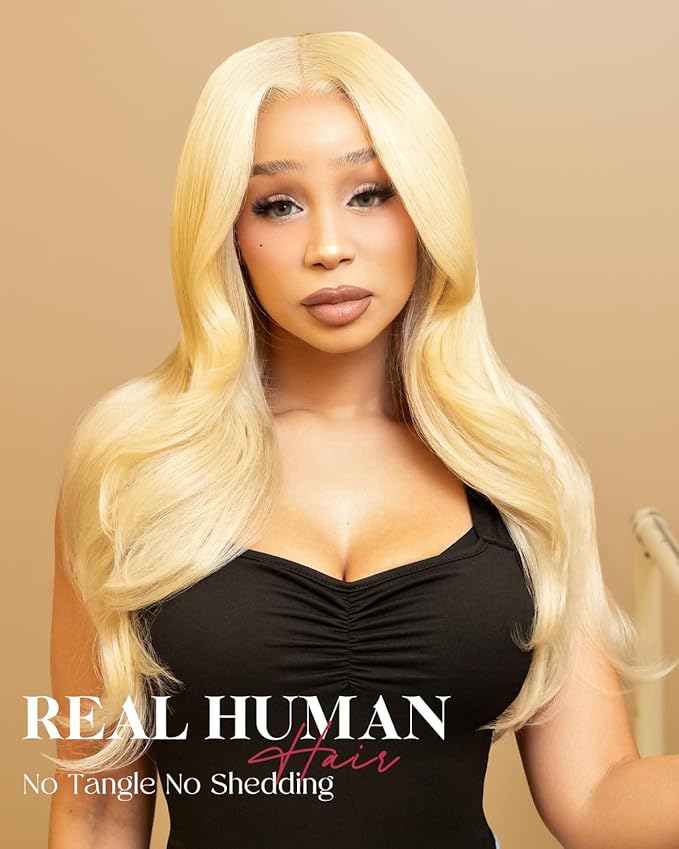 20 Inch Wear And Go Glueless 613 9x6 HD lace front wig Human Hair Pre Plucked Pre Cut For Beginners Human Hair 180% Density Body Wave Lace Front Wigs No Glue Pre Cut 3 Seconds To Wear Glueless Wig