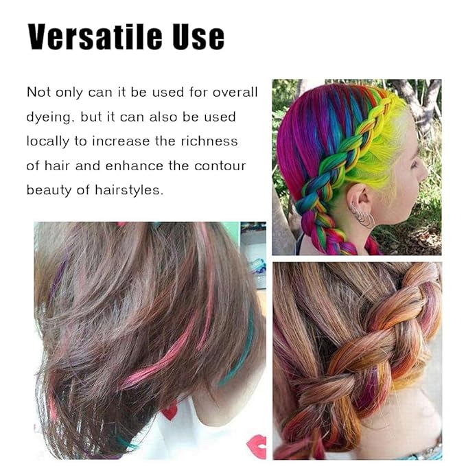 Temporary Hair Color Spray, Gray Hair Dye Pomades for Kids and Women-Perfect for Cosplay, Christmas, and Halloween Parties, Natural Washable Quick-Drying, One-Time Use in one wash (Gray, 120ml)