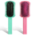 Curly Hair Brush 2 Pack, Volume Curl Defining Brush for Effortlessly Detangling Shaping and Styling Women's Curls, Reduce Pulling