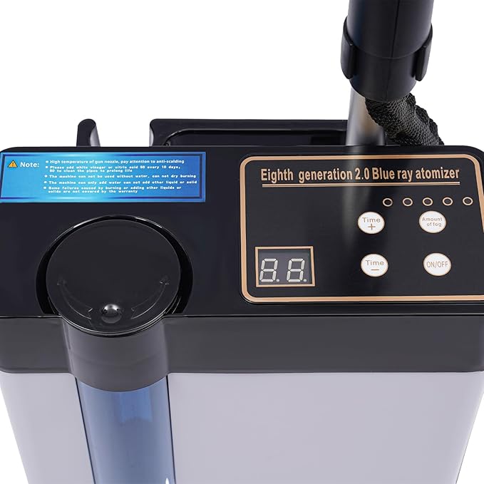3 in 1 Hair Steamer, Salon Nano Steamer for Deep Conditioning, with Digital Touch Panel Rolling Base, for Hair Texture or Repair, Replenish nutrients, 1300w