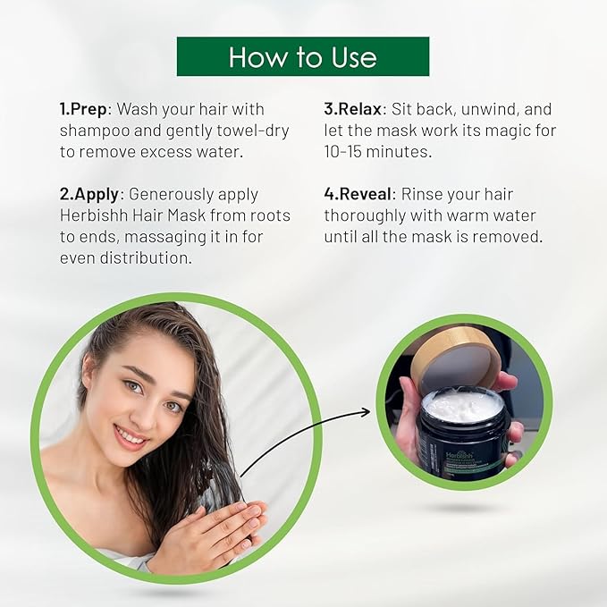 Herbishh Burgundy 3 in 1 Hair Dye Shampoo Keratin & Argan Oil Hair Mask for Dry Damaged Hair 800 ML