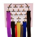 Acrylic Hair Extension Holder Board – Sturdy Styling Sectioning Plate with Clips for Hairpieces, Wigs, Wefts – Professional Salon Display & Storage Tool for Hair Extensions – Ideal for Home or Barber