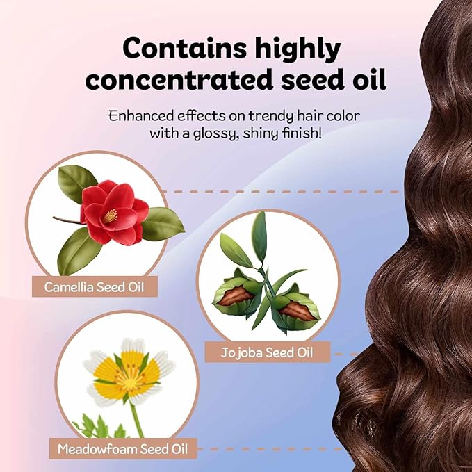 eZn Pudding Hair Dye Ammonia Free Semi-Permanent Self Hair Dye DIY Kit included contain Keratin Made in Korea Beauty (Ash Khaki)