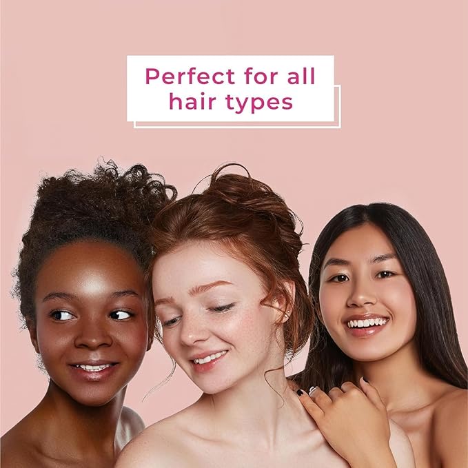 Ninabella Detangling Hair Brush for Women & Men - Does not Pull - Straightening Brushes for Straight, Curly & Wet Hair - Vented Unique Spiral Hairbrush - Berry